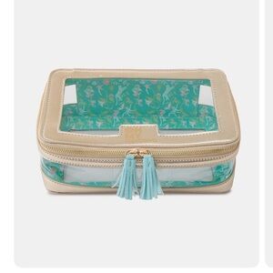 Clear Travel Makeup Bag with Tassels